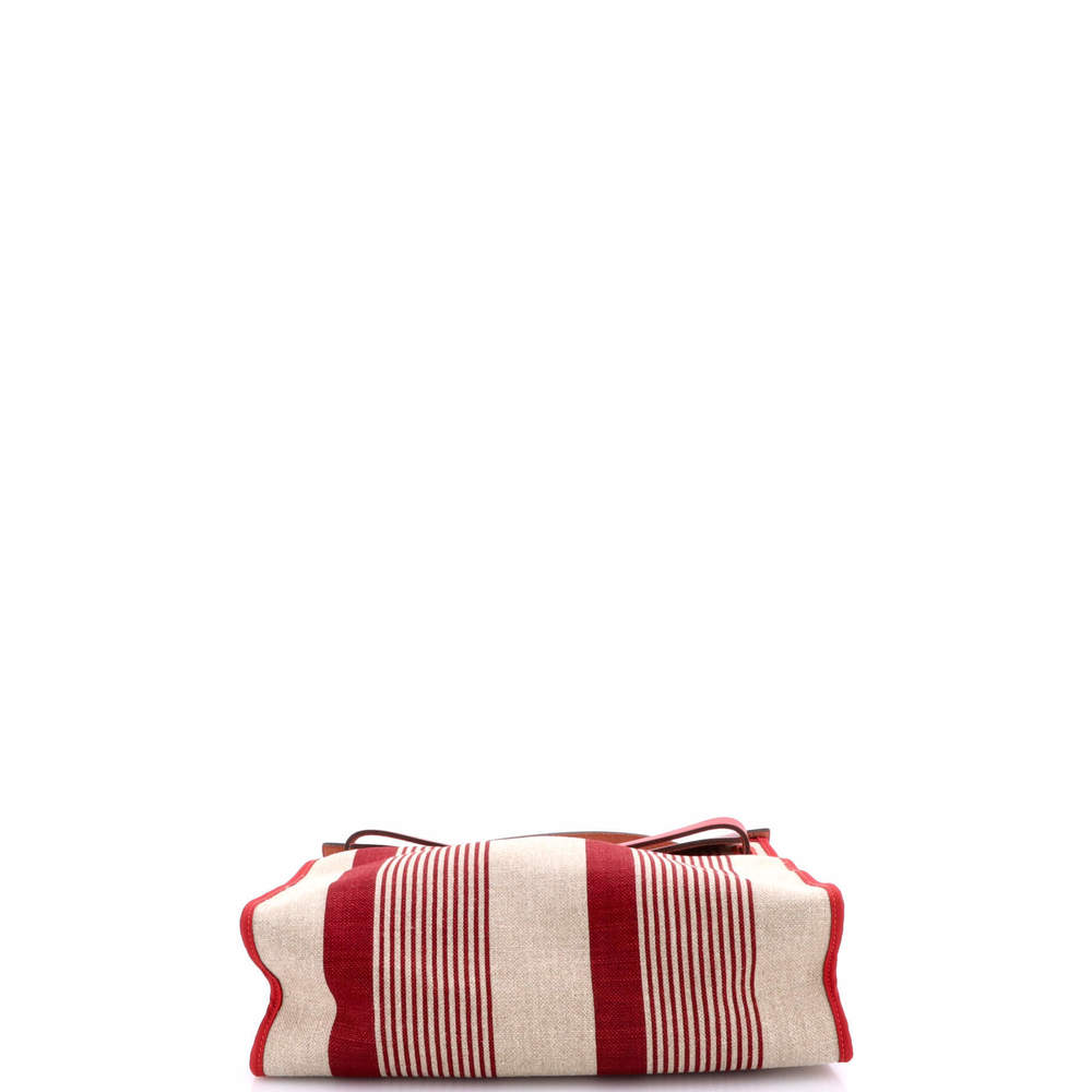 Hermes 31 Herbag Zip H Vibration Toile and Leather - Picture 5 of 7